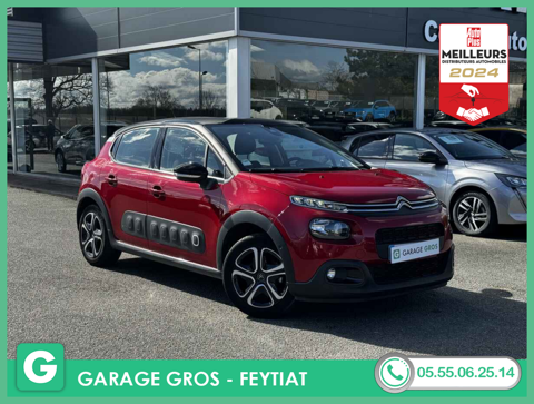 Citroën C3 +REGUL+CLIM AUTO+RADIO+OPTIONS 2018 occasion Feytiat 87220