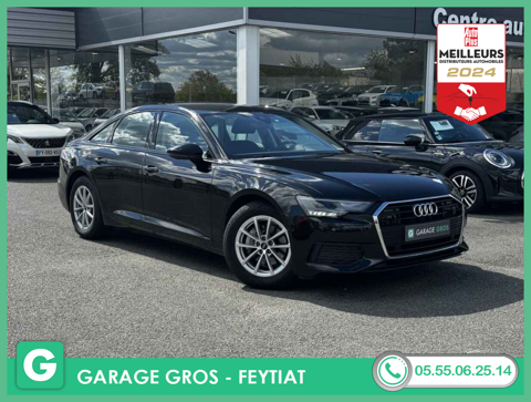 Audi A6 +PARK ASSIST+FULL LED+CLIM 4ZONES+S.CHAUFF+OPTION 2022 occasion Feytiat 87220