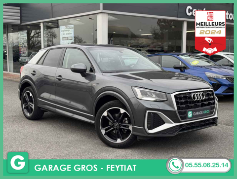 Audi Q2 +MATRIX LED+CLIM BIZONE+SIEGES SPORT+OPTIONS 2024 occasion Feytiat 87220