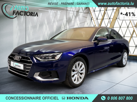 Audi A4 +FULL LED+CLIM 3 ZONES+HAYON ELEC+OPTIONS 2022 occasion L-3844 SCHIFFLANGE 