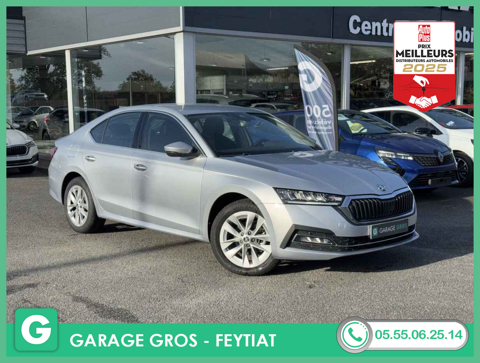 Skoda Octavia +CAM+FULL LED+CLIM BIZONE+S.CHAUFF+OPTIONS 2023 occasion Feytiat 87220