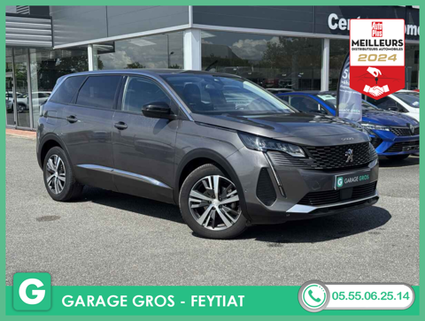 Peugeot 5008 +FULL LED+CLIM BIZONE+SIEGES+JA18+OPTIONS 2022 occasion Feytiat 87220
