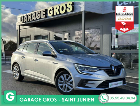 Renault Megane IV Estate +GPS+RADARS+REGUL+CLIM BIZONE+RADIO+OPTIONS 2020 occasion Saint-Junien 87200