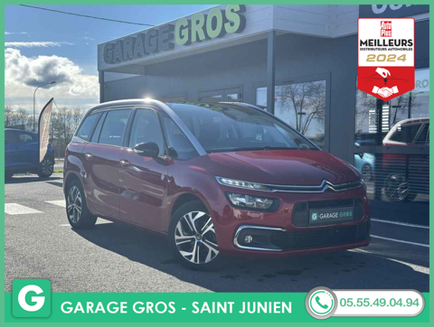 Citroën Grand C4 Spacetourer 7PL+GPS+CAM+CLIM BIZONE+JA17+OPTIONS 2021 occasion Saint-Junien 87200