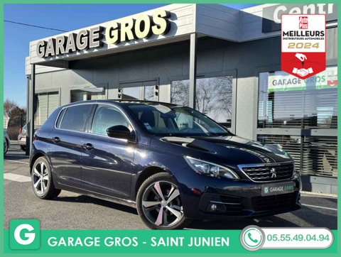 Peugeot 308 +MIRROR LINK+CLIM BIZONE+ATTELAGE+JA16+OPTIONS 2018 occasion Saint-Junien 87200