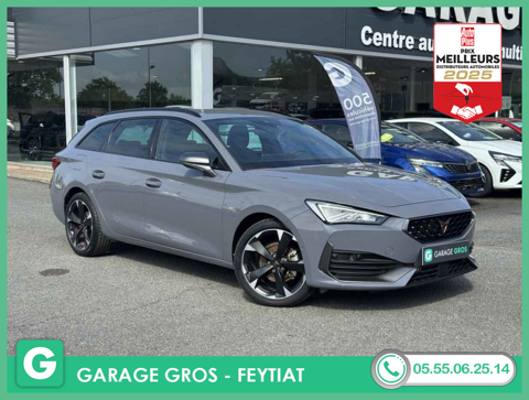 Cupra Leon +GPS+CAM+PARK ASSIST+CLIM 3ZONES+S.SPORT+OPTS 2024 occasion Feytiat 87220