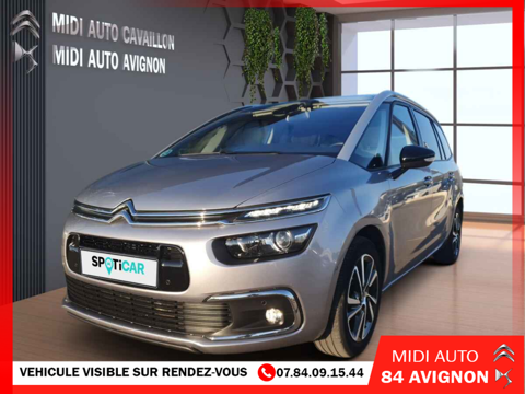 Citroën Grand C4 Spacetourer BVA8 7PL+GPS+CAM+CLIM BIZONE+HAYON ELEC+OPTS 2021 occasion Avignon 84000