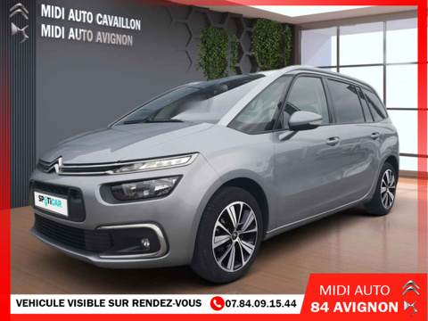 Citroën Grand C4 Spacetourer 7PL+GPS+RADARS+CLIM BIZONE+JA16+OPTIONS 2018 occasion Avignon 84000