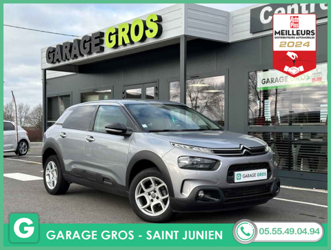 Citroën C4 cactus +CAM+CLIM AUTO+JA16+REGUL+RADIO+OPTIONS 2020 occasion Saint-Junien 87200