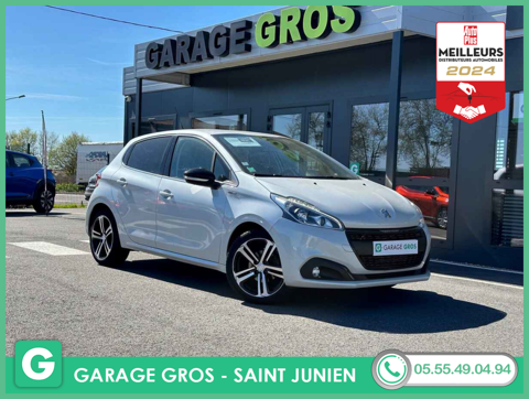 Peugeot 208 +GPS+CAM+CLIM BIZONE+SIEGES SPORT+JA17+OPTIONS 2018 occasion Saint-Junien 87200