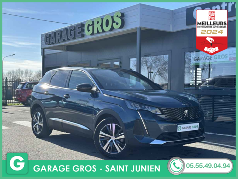 Peugeot 3008 +FULL LED+CLIM BIZONE+JA18+REGUL+OPTIONS 2023 occasion Saint-Junien 87200