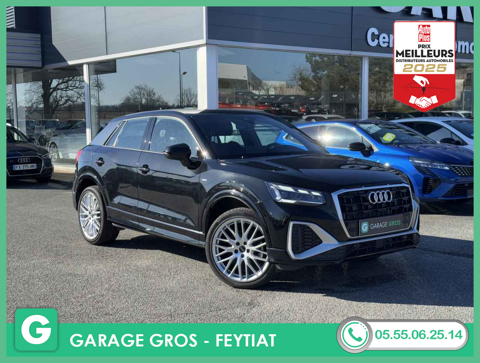 Audi Q2 +CAM+MATRIX LED+CLIM BIZONE+S.SPORT+OPTIONS 2024 occasion Feytiat 87220