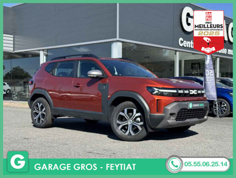 Dacia Duster +CAM+CLIM+JA17+SIEGES CHAUFF+HIFI+OPTIONS 2025 occasion Feytiat 87220