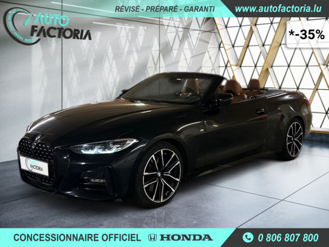BMW Série 4 +GPS+CUIR+CAM+PARK ASSIST+LED+CLIM 3ZONES+OPTS 2021 occasion L-3844 SCHIFFLANGE 
