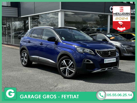 Peugeot 3008 CLIM BIZONE+JA18+REGUL+RADIO+OPTIONS 2018 occasion Feytiat 87220