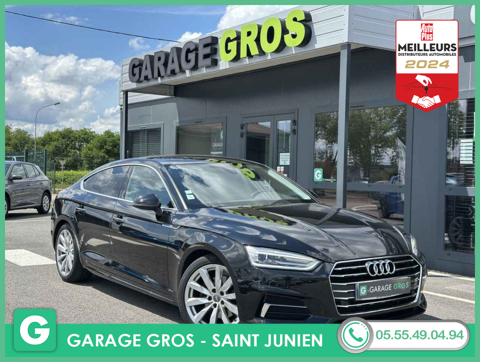 Audi A5 +XENON+CLIM 3ZONES+S+CHAUFF+HAYON ELEC+OPTIONS 2018 occasion Saint-Junien 87200