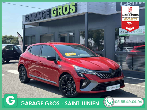 Clio +GPS+CAM+FULL LED+CLIM AUTO+JANTES 17+OPTIONS 2024 occasion 87200 Saint-Junien