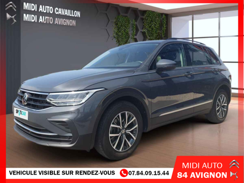 Volkswagen Tiguan +FULL LED+CLIM 3ZONES+ATTELAGE+JA17+OPTIONS 2022 occasion Avignon 84000