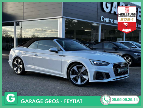 Audi A5 S LINE +GPS+CUIR+RADAR+MATRIX LED+OPTIONS 2022 occasion Feytiat 87220