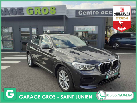 BMW X4 +RADARS+FULL LED+CLIM 3ZONES+HAYON ELEC+OPTS 2018 occasion Saint-Junien 87200