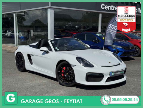 Porsche Boxster +BIXENON+CLIM BIZONE+S.ELEC CHAUFF SPORT+OPTS 2015 occasion Feytiat 87220