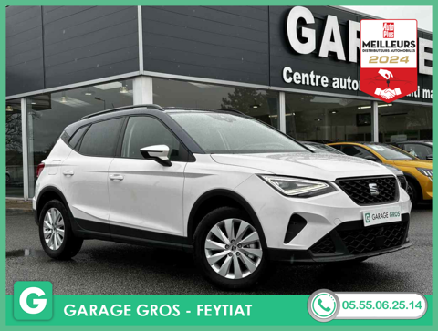 Seat Arona +RADAR+FULL LED+CLIM BIZONE+JA16+REG ADAP+OPTS 2023 occasion Feytiat 87220