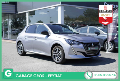 Peugeot 208 +CAM+FULL LED+CLIM AUTO+JA16+OPTIONS 2023 occasion Feytiat 87220