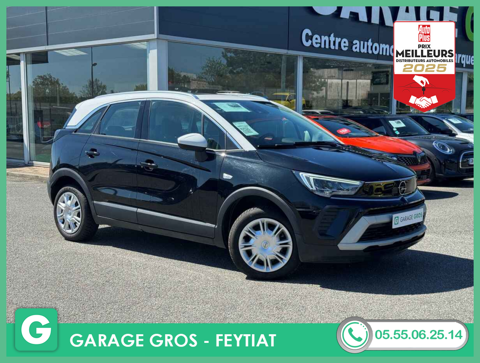 Opel Crossland +T.PANO+GPS+CAM+FULL LED+CLIM BIZONE+OPTIONS 2021 occasion Feytiat 87220