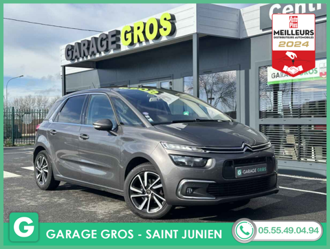 Citroën C4 Picasso +CAM+CLIM BIZONE+ATTELAGE+REGUL+JA17+OPTIONS 2017 occasion Saint-Junien 87200