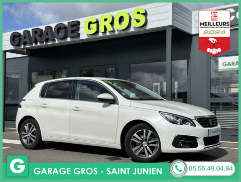 Peugeot 308 +CLIM BIZONE+JA16+REGUL+RADIO+OPTIONS 2018 occasion Saint-Junien 87200