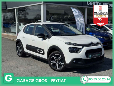 Citroën C3 +REGUL+FULL LED+CLIM AUTO+RADIO+OPTIONS 2024 occasion Feytiat 87220