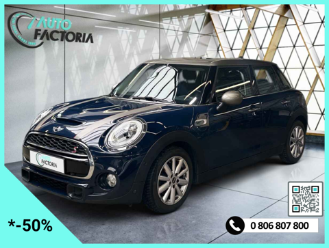 Mini Cooper S +GPS+RADARS+PARK ASSIST+LED+CLIM BIZONE+OPTS 2017 occasion L-3844 SCHIFFLANGE 