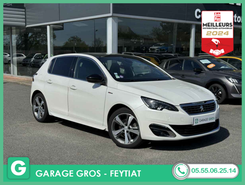 Peugeot 308 +T.PANO+GPS+CAM+FULL LED+CLIM BIZONE+OPTIONS 2016 occasion Feytiat 87220