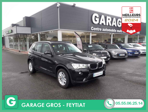 BMW X3 +BIXENON+CLIM 3ZONES+HAYON ELEC+OPTIONS 2017 occasion Feytiat 87220