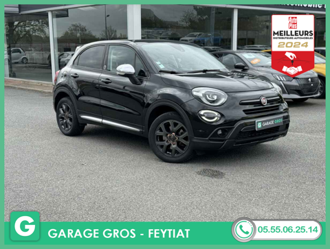 Fiat 500 X +TOIT OUV+CAM+FULL LED+CLIM BIZONE+JA17+OPTS 2019 occasion Feytiat 87220