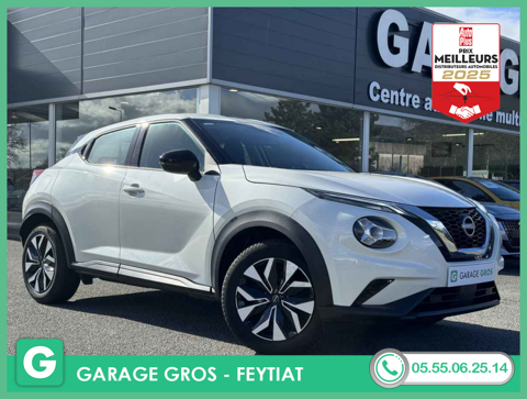 Nissan Juke +FULL LED+REGUL+CLIM AUTO+SIEGES CHAUFF+OPTIONS 2023 occasion Feytiat 87220