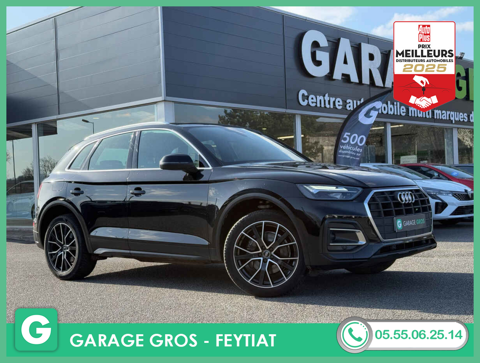 Audi Q5 +T.PANO+GPS+CAM+MATRIX LED+CLIM 3ZONES+OPTS 2021 occasion Feytiat 87220