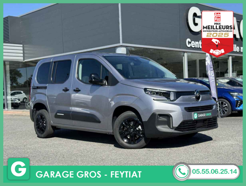 Citroën Berlingo +CAM+MIRRORLINK+LED+CLIM BIZONE+JA16+OPTIONS 2025 occasion Feytiat 87220