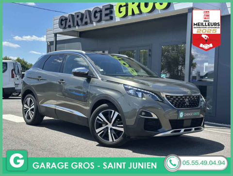 Peugeot 3008 +GPS+CAM+FULL LED+CLIM BIZONE+JA18+REGUL+OPTS 2017 occasion Saint-Junien 87200