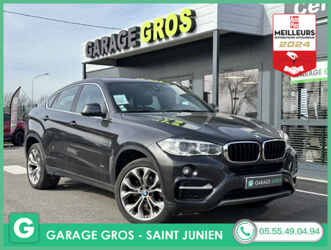 BMW X6 +CUIR+CAM+BIXENON+CLIM BIZONE+OPTIONS 2017 occasion Saint-Junien 87200