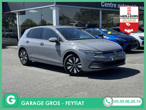 Volkswagen Golf +FULL LED+CLIM 3ZONES+SIEGES CHAUFF+JA16+OPTS 2024 occasion Feytiat 87220