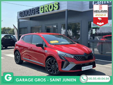 Renault Clio +GPS+CAM+FULL LED+CLIM AUTO+JANTES 17+OPTIONS 2024 occasion Saint-Junien 87200