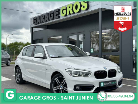 BMW Série 1 +GPS+RADARS+JA17+LED+CLIM AUTO+HAYON ELEC+OPTS 2017 occasion Saint-Junien 87200