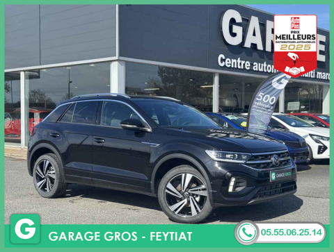 Volkswagen T-ROC +GPS+CAM+PARK ASSIST+FULL LED+CLIM BIZONE+OPTS 2024 occasion Feytiat 87220