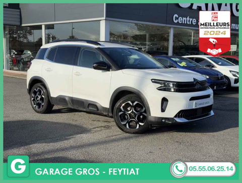 Citroën C5 aircross +GPS+CAM+JA18+LED+CLIM BIZONE+S.CHAUFF+OPTIONS 2022 occasion Feytiat 87220