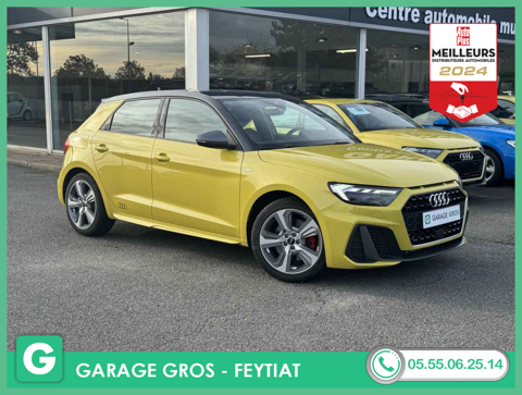 Audi A1 S-LINE GPS+RADAR+FULL LED+S.CHAUFF+OPTIONS 2022 occasion Feytiat 87220