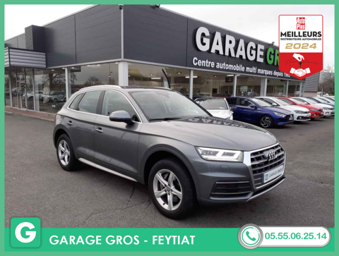 Audi Q5 +GPS+RADARS+LED+CLIM 3ZONES +ATTELAGE+OPTIONS 2019 occasion Feytiat 87220