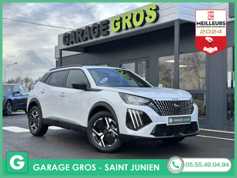 Peugeot 2008 +MIRRORLINK+CAM360+FULL LED+CLIM+S.CHAUFF+OPTS 2024 occasion Saint-Junien 87200