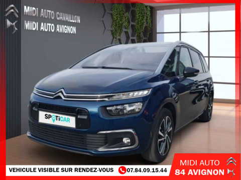 Citroën Grand C4 Spacetourer 7PL+GPS+CAM+CLIM BIZONE+HAYON ELEC+OPTIONS 2021 occasion Avignon 84000