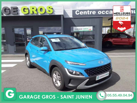 Hyundai Kona +CLIM AUTO+REGUL+RADIO+JA17+OPTIONS 2021 occasion Saint-Junien 87200